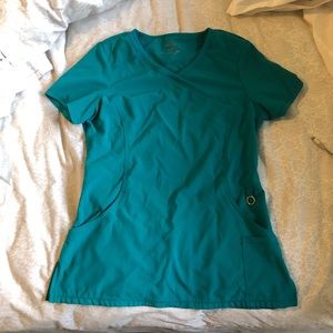 Infinity Scrub Top Mock Wrap